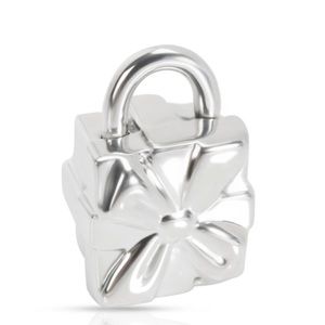 Tiffany & Co gift box charm, sterling silver